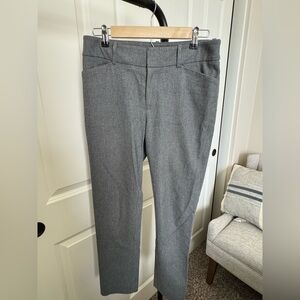 A New Day Slim Fit Gray Stretch Trousers | Size 4 Work Pants